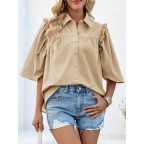 Women's Summer Button Down Shirts