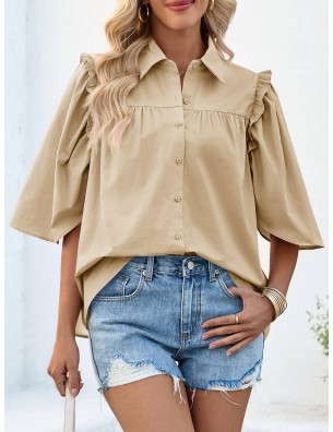 Women's Summer Button Down Shirts