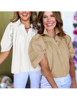 Women's Summer Button Down Shirts